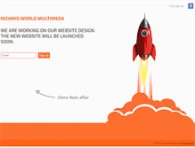 Tablet Screenshot of nizamisworld.com